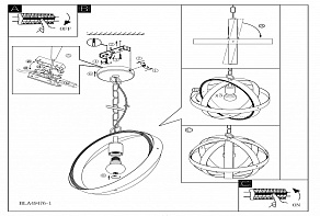 Подвесной светильник Eglo Westbury 49482