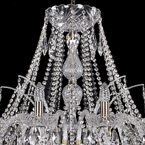 Подвесная люстра Bohemia Ivele Crystal 1411 1411/16/400/Pa
