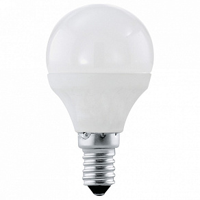 Лампа светодиодная [поставляется по 10 штук] Eglo P45 E14 4Вт 3000K 11419