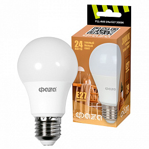 Лампа светодиодная Jazzway  E27 24Вт 3000K FLL- A60 24w E27 3000K