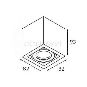 Накладной светильник Italline OX 13A OX 13A white