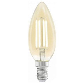 Лампа светодиодная [поставляется по 10 штук] Eglo C35 E14 4Вт 2200K 11557