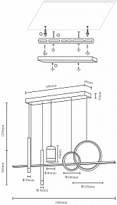 Подвесной светильник Velante Velante 431-306-06