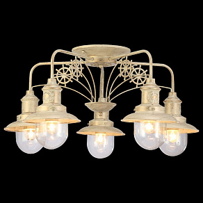 Потолочная люстра Arte Lamp Sailor A4524PL-5WG