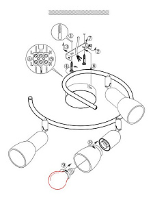 Спот Globo Cathy 5453-3