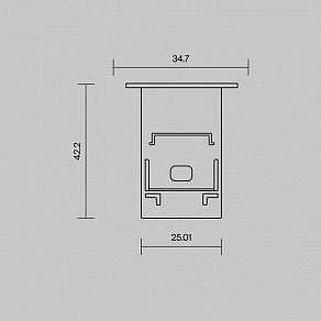 Заглушка для профиля Maytoni Led Strip  642054