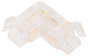 Соединитель лент угловой жесткий Wolta  WLS-2PIN-5MM-MONO-L