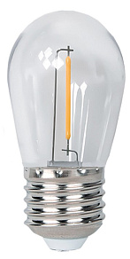 Лампа светодиодная Jazzway  E27 1Вт 2700K PLED ECO S14 1w E27 2700K CLEAR