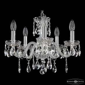 Подвесная люстра Bohemia Ivele Crystal 117 117/5/141 Ni