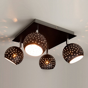 Спот Eurosvet Shadow 20059/4 черный