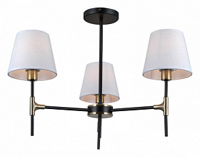 Люстра на штанге ILLUMICO CASTOR IL0185-3CSQ-24 BK AB CASTOR