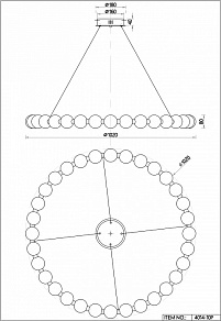 Подвесная люстра Favourite Gubbare 4014-10P