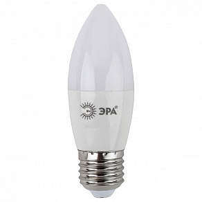 Лампа светодиодная Эра Стандарт E27 9Вт 6000K LED B35-9W-860-E27