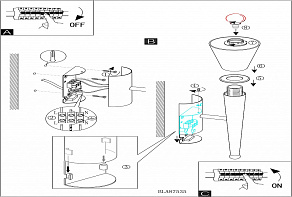 Бра Eglo Mara 87538