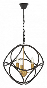 Подвесная люстра LUMINA DECO Casai LDP 1243-3 BK+MD