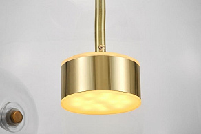 Подвесной светильник LUMINA DECO Neroni LDP 6016-5+1 GD