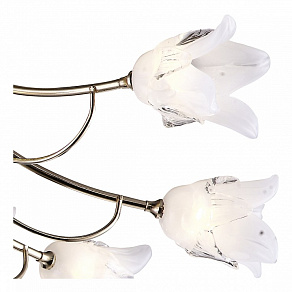 Потолочная люстра Arte Lamp Zarina A8323PL-10-6GO
