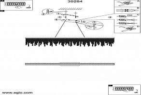 Подвесной светильник Eglo Antelao 39284