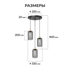 Подвесная люстра Apeyron Electrics  16-212