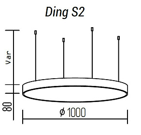 Подвесной светильник TopDecor Ding Ding S2 10