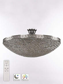 Потолочная люстра Bohemia Ivele Crystal 1932 19321/55IV/LED-DIM Ni