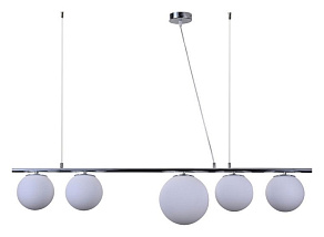 Подвесной светильник LUMINA DECO Baristica LDP 6012-5 CHR+WT