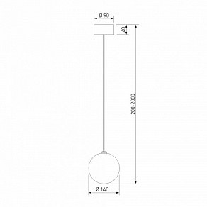 Подвесной светильник Bogate's Crystall 1_101