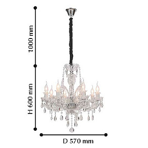 Подвесная люстра Favourite Lawanda 2022-8P