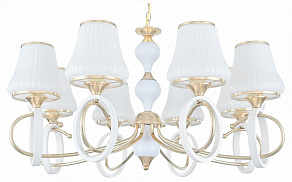 Подвесная люстра Arte Milano Florentia-2387 302387/8 Wh/Gd