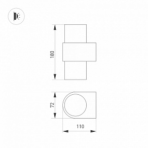 Бра Arlight SPICY 033734