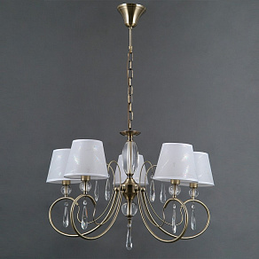 Подвесная люстра ILLUMICO CASTOR IL0193-5PSQ-24 AB CASTOR