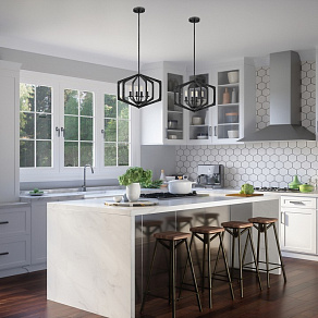 Люстра на штанге Quoizel Vanguard QZ-VANGUARD-4P-OK