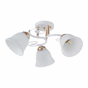 Потолочная люстра Arte Milano AMALFI-325395 325395/3A WH+FG