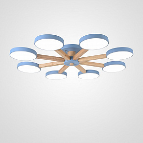 Люстра на штанге Imperiumloft TURNA Blue TURNA01