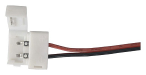 Соединитель лент гибкий Elektrostandard Аксессуары для светодиодных лент 12/24V Коннектор для одноцветной светодиодной ленты 5050 гибкий односторонний