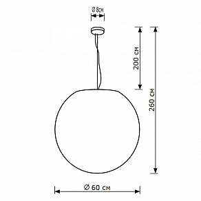 Подвесной светильник Lighthall Breeze 60 LH042019