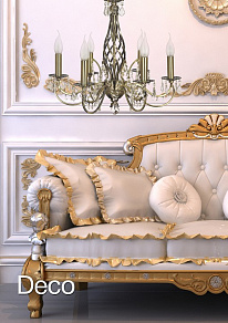 Подвесная люстра Arti Lampadari Deco Deco E 1.1.6.600 G