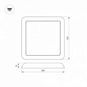 Накладной светильник Arlight FIOKK 034472