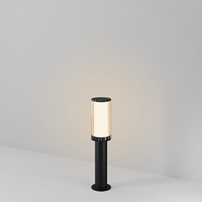 Наземный низкий светильник Maytoni Outdoor Rib O502FL-01B