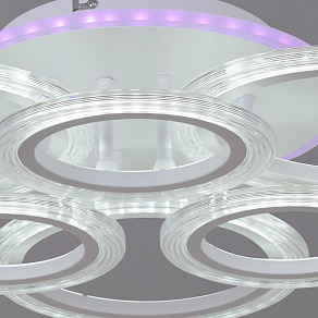 Потолочная люстра Reluce 9812 09812-3.3-3+3A WH (RGB)