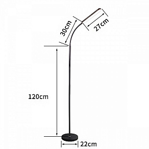 Торшер Reluce 00089 00089-0.6-01 BK