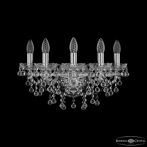 Бра Bohemia Ivele Crystal 1409 1409B/5/160 Ni