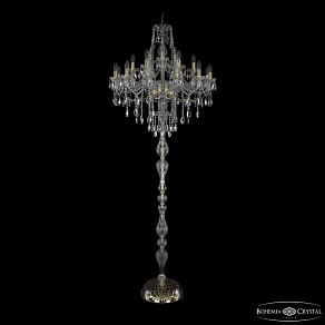 Торшер Bohemia Ivele Crystal 1415 1415T1/12+6+3/300-225 G