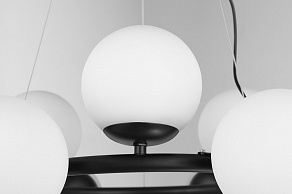 Подвесная люстра LUMINA DECO Fino TP 2002-12 BK