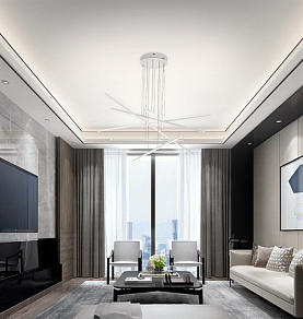 Подвесная люстра Natali Kovaltseva Line LED LAMPS 81106/6C