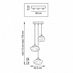 Подвесной светильник Lightstar Meringe 799133