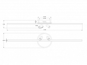 Потолочная люстра Freya Lans FR6056CL-L68B