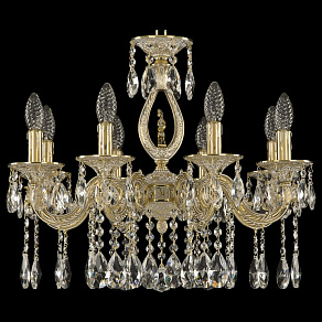 Подвесная люстра Bohemia Ivele Crystal 7101 71401/8/175 A GW FH1S