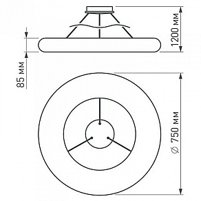 Подвесной светильник Arlight Alt-tor-bb 022727