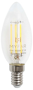 Лампа светодиодная MyFar Базис E14 E14 6Вт 3000K MB1001E14-6W3K